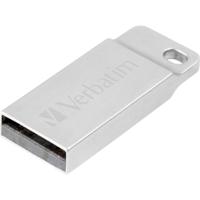 Verbatim Metall-Gehäuse USB-stick 32 GB Zilver 98749 USB-A 2.0