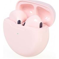 Gembird FITEAR-X200P hoofdtelefoon/headset In-ear USB Type-C Bluetooth Roze