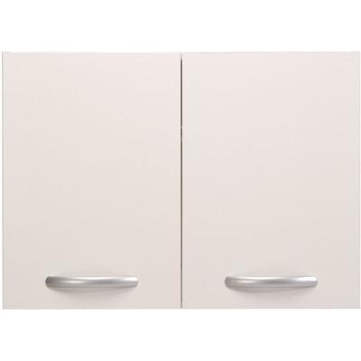 Spring - Keukenwandmeubel met afdruiprek - 2 deuren - L80 x D35,6 x H57,9 cm - Wit - Parisot