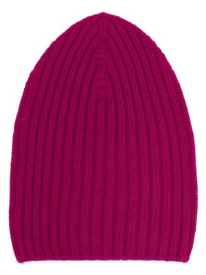Barrie bonnet en crochet - Rose
