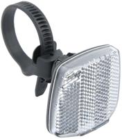 Busch & Muller Voorreflector met schroefbeugel wit