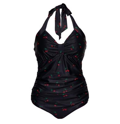 Queen Kerosin Cherry Swimsuit -XS