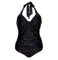 Queen Kerosin Cherry Swimsuit -S