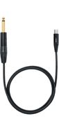 Shure WA306 audio kabel 6.35mm XLR (4-pin) Zwart