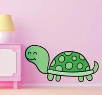 Schildpad kinderen sticker