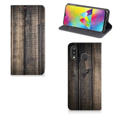 Samsung Galaxy M20 Book | Wallet Case | Steigerhout