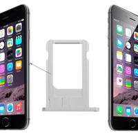 Kaarthouder voor iPhone 6(Silver)