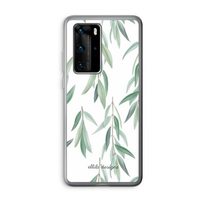 Branch up your life: Huawei P40 Pro Transparant Hoesje