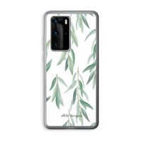 Branch up your life: Huawei P40 Pro Transparant Hoesje