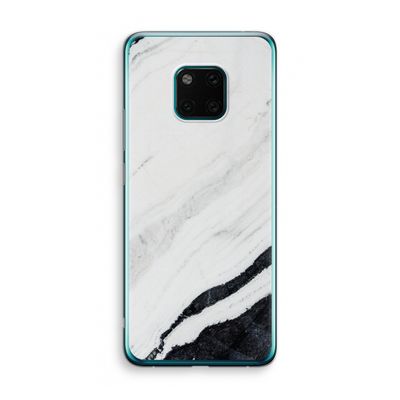 Elegante marmer: Huawei Mate 20 Pro Transparant Hoesje
