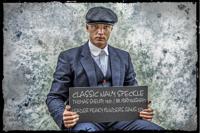 Thomas Pak Klassiek Navy Gekleurd Gespikkeld | Peaky Blinders
