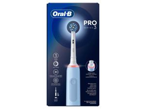 Oral B Oral-B Elektrische tandenborstel Pro3 Blue + Extra Sensi Brush Head