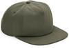 Beechfield CB64N Organic Cotton Unstructured 5 Panel Cap - Olive Green - One Size