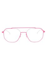 Mykita lunettes de vue Arvo à monture pilote - Rose