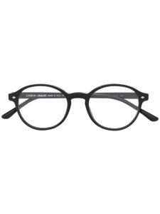 Giorgio Armani lunettes de vue à monture ronde - Noir