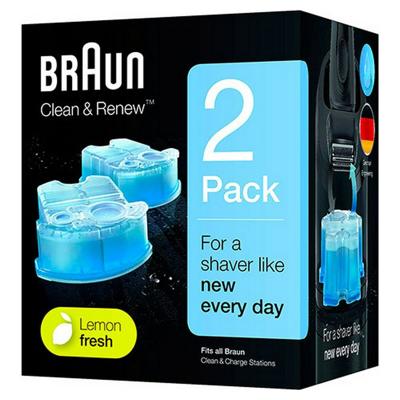 Cartridge schoonmaker Braun 2 Stuks