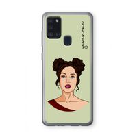 Pop-Art Creator: Samsung Galaxy A21s Transparant Hoesje