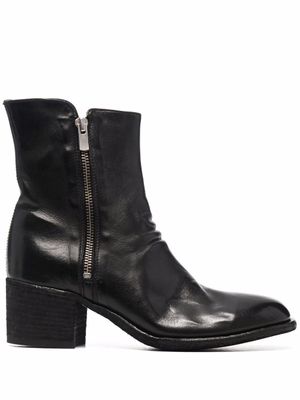Officine Creative bottes Denner 103 en cuir - Noir