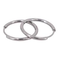 Kalli Oorringen Rond Smal Zilver 1.5 cm | 1896 Kalli Oorringen Rond Smal Zilver 1.5 cm | 1896