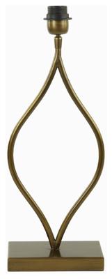 Light & Living Tafellamp 'Okno' 47cm, kleur Antiek Brons (excl. kap)