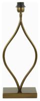 Light & Living Tafellamp 'Okno' 47cm, kleur Antiek Brons (excl. kap)