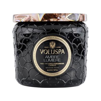 Voluspa Maison Noir Ambre Lumiere Petite Jar Candle 127gr Voluspa Maison Noir Ambre Lumiere Petite Jar Candle 127gr