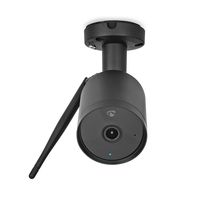 Nedis WiFi Smart Outdoor IP-camera | Full HD | Metalen behuizing | Waterdicht (IP65) Rond IP-beveiligingscamera Buiten 1920 x 1080 Pixels Plafond/muur - thumbnail