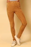 Enes ENES - Angel Legging Suede Stretch New Camello - cognac