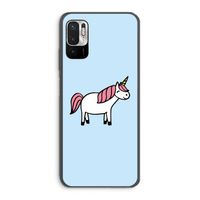 Eenhoorn: Xiaomi Redmi Note 10 5G Transparant Hoesje