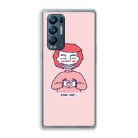Hartje: Oppo Find X3 Neo Transparant Hoesje
