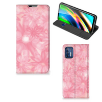 Motorola Moto G9 Plus Smart Cover Spring Flowers