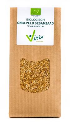 Vitiv Biologisch Ongepeld Sesamzaad
