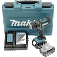Makita neu DHP482RFE Accu-klopboor/schroefmachine 18 V 3.0 Ah Li-ion Incl. 2 accus, Incl. lader