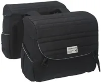 Dubbele Fietstas New Looxs Mondi Joy Double - Quilted Black - 38Ltr