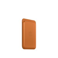Apple origineel Leather Card Holder met MagSafe (2nd gen) voor iPhone Golden brown - MM0Q3ZM/A - thumbnail