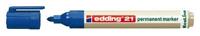 Viltstift edding 21 eco rond 1.5-3mm blauw | 10 stuks