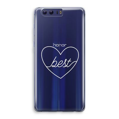 Best heart pastel: Honor 9 Transparant Hoesje
