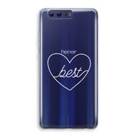 Best heart pastel: Honor 9 Transparant Hoesje