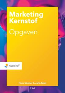 Marketing Kernstof opgaven (Paperback)