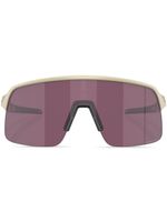 Oakley lunettes de soleil à monture couvrante - Marron