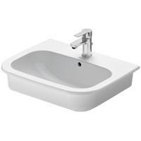 Duravit D Code inbouwwastafel 54.5x43cm 1 kraangat wit 0337540000