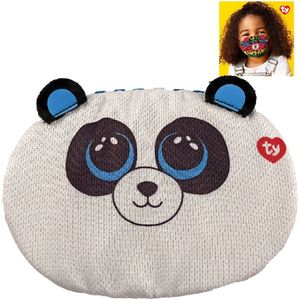 TY Wasbaar Kinder Mondkapje Panda Bamboo Verstelbaar 3+