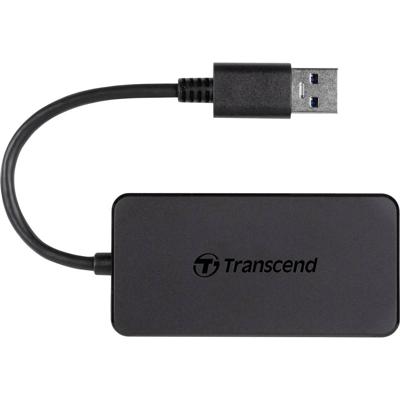 Transcend TS-HUB2K USB 3.2 Gen 1-hub Zwart