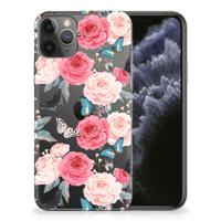 Apple iPhone 11 Pro | TPU Case | Butterfly Roses