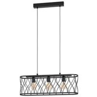 EGLO Giltspur Hanglamp - E27 - 77 cm - Zwart