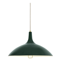 Gubi 1965 Hanglamp - Groen - thumbnail