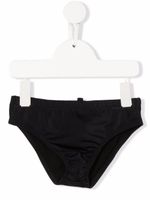 DSQUARED2 KIDS slip de bain à logo imprimé - Noir DSQUARED2 KIDS slip de bain à logo imprimé - Noir
