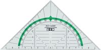 M+R Green Line geodriehoek, 16 cm