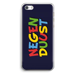 90's One: iPhone 5 / 5S / SE Transparant Hoesje