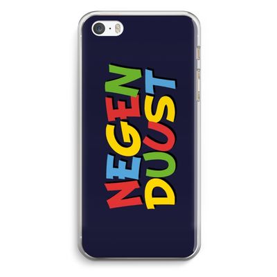 90's One: iPhone 5 / 5S / SE Transparant Hoesje